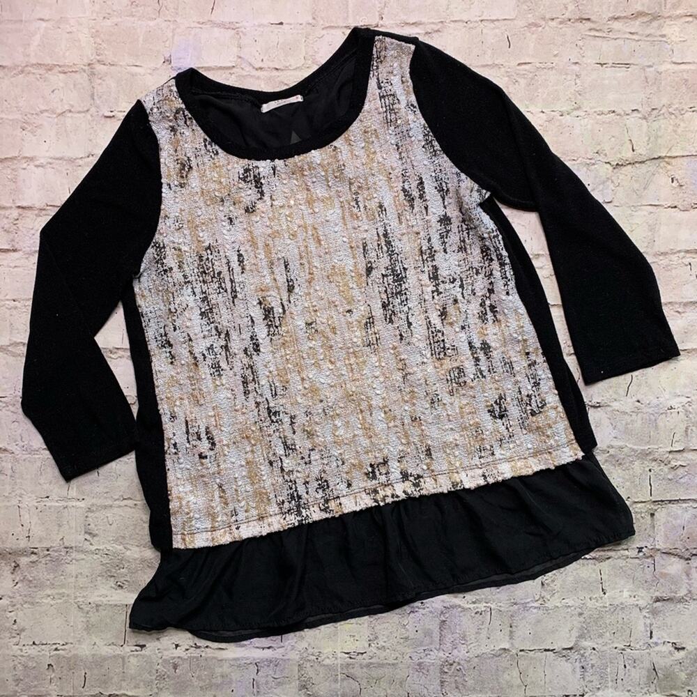 Le Lis Top Open Back Long Sleeve